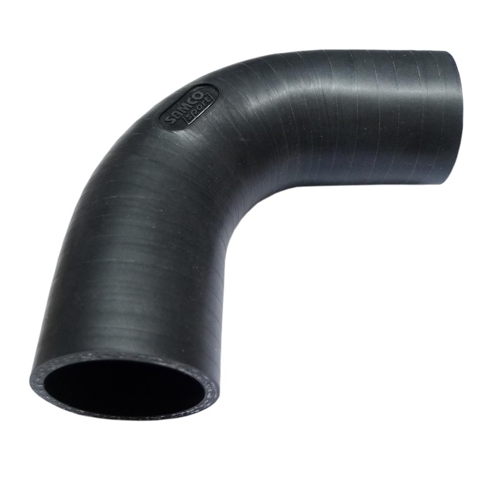 Samco Classic 13mm 90 Degree Matt Black Hose Elbow