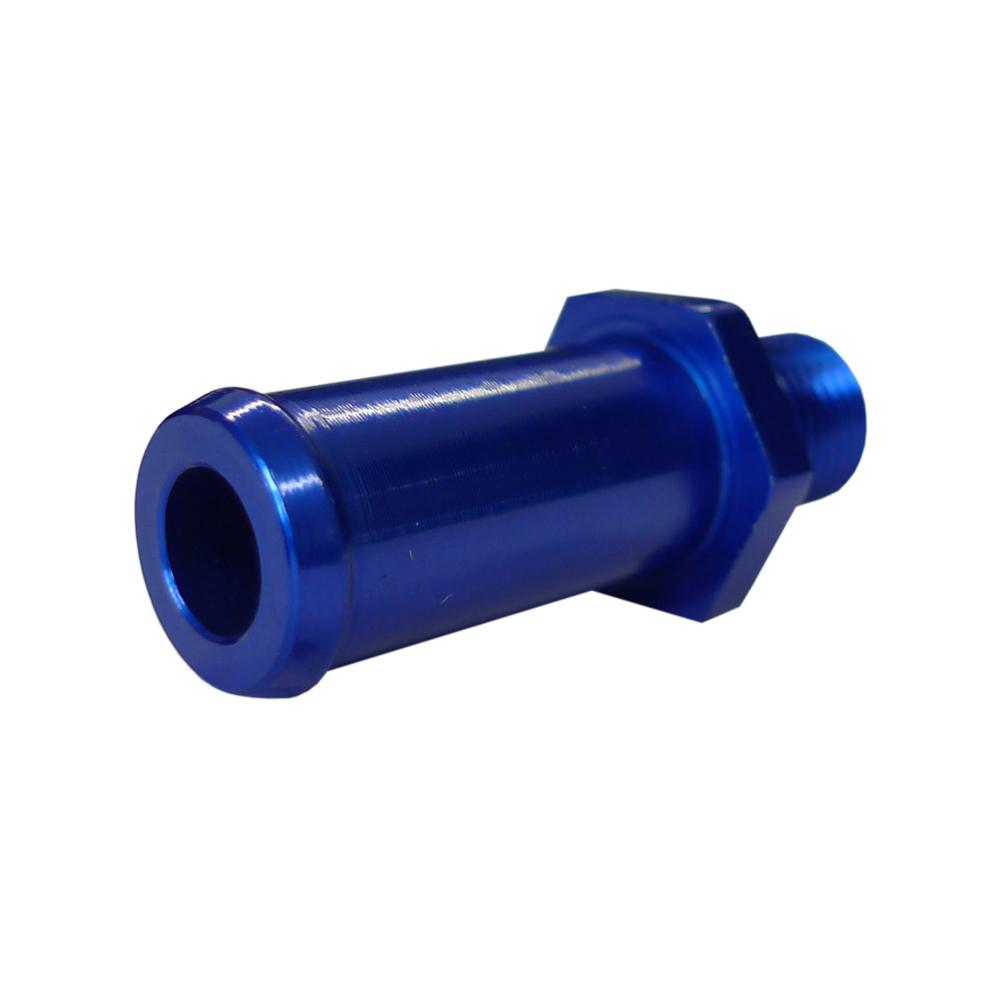 Straight Union M10x1 To 12mm Push On (Blue)