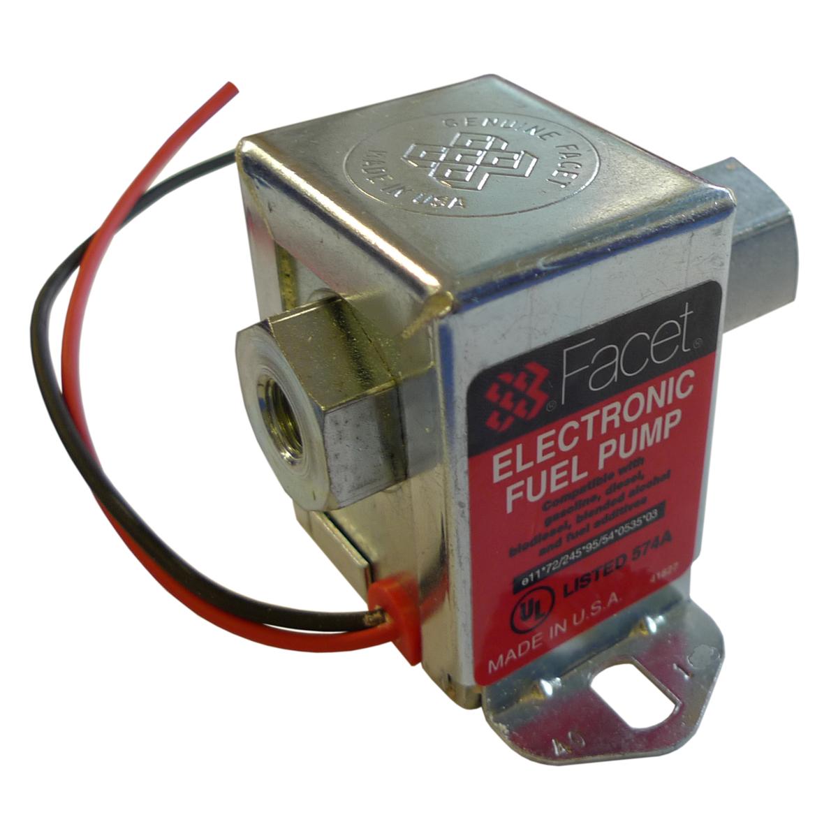 Facet Solid State Electric Fuel Pump Only 3.0 - 4.5 Psi