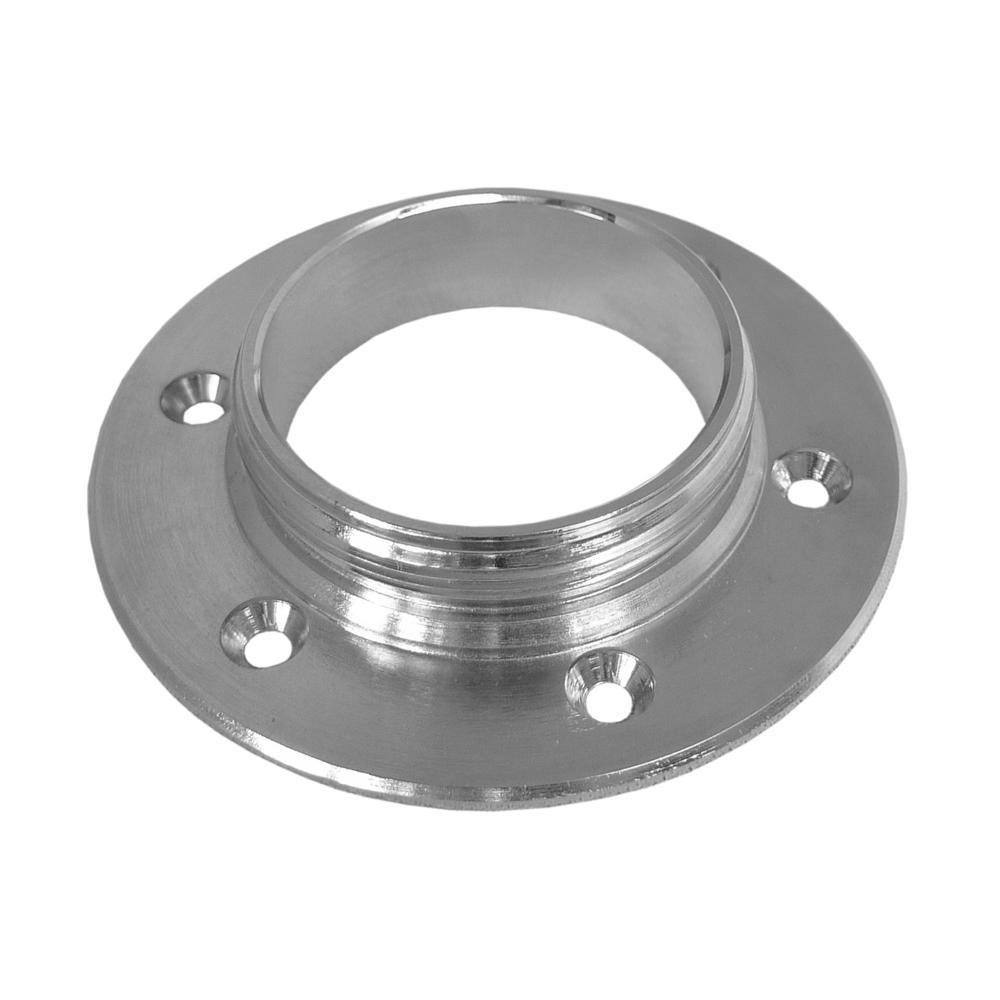 Fuel Filler Cap Mounting Flange Chrome 2 Inch