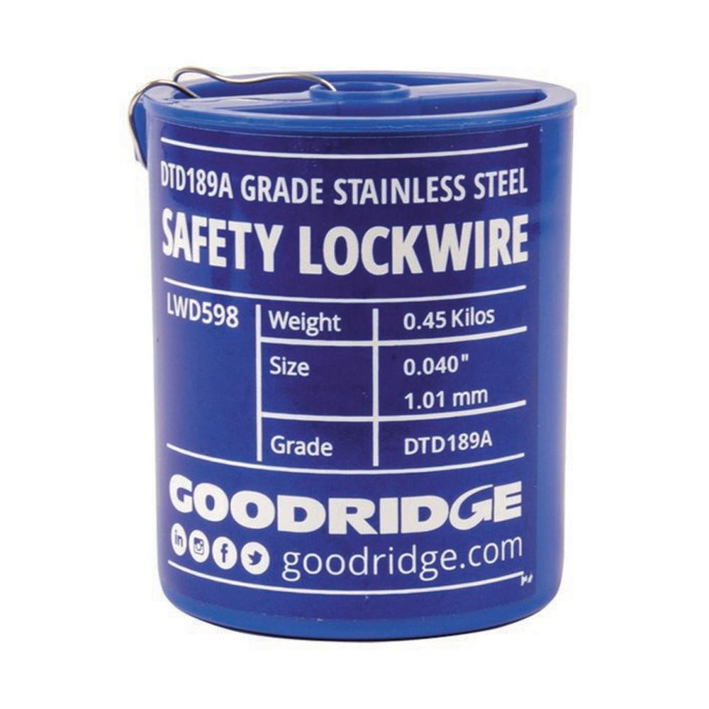 Goodridge Stainless Steel Lockwire 0.018/0.45mm
