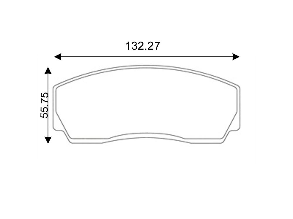 Mintex Racing Brake Pads MDB1292-M1155 For AP Racing & Hi-Spec Calipers