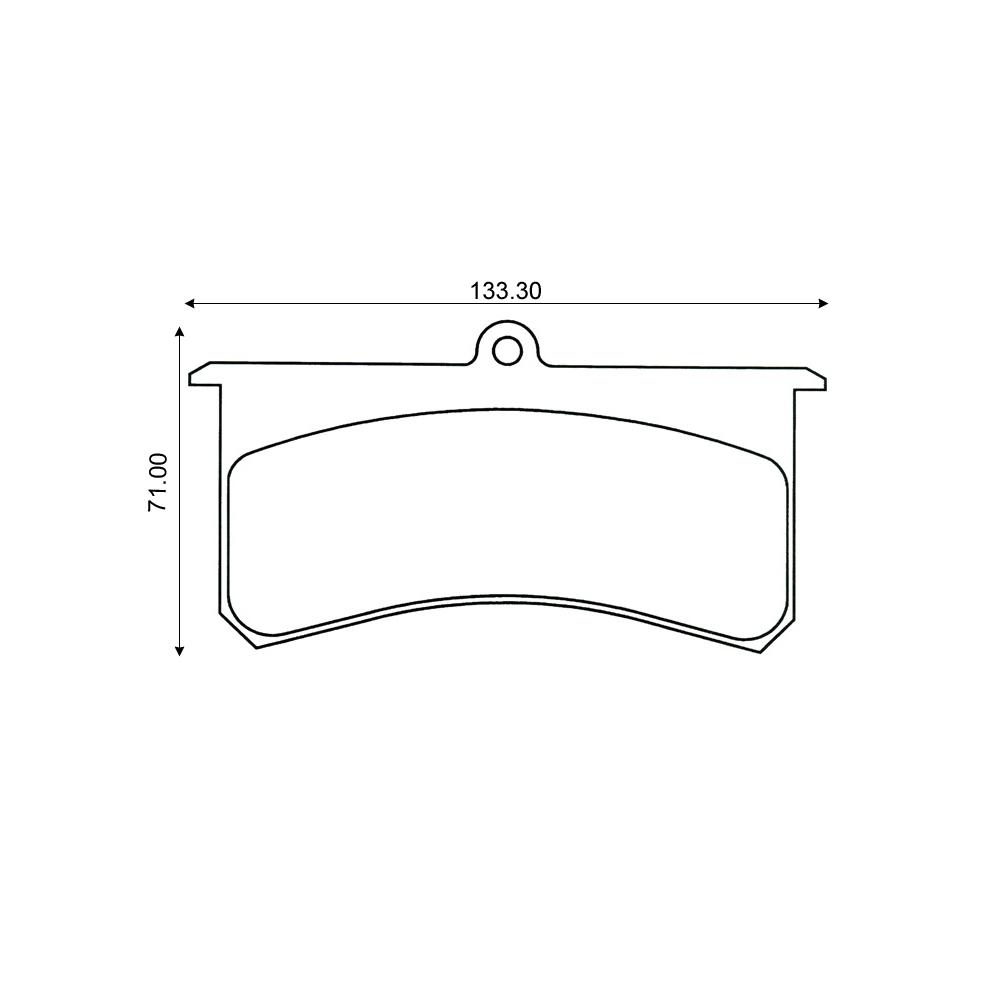 Mintex Racing Brake Pads MDB1795-M1144 For AP Racing & Wilwood Calipers