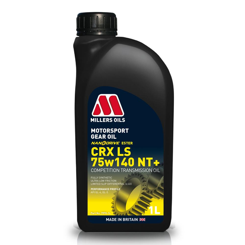 Millers CRX 75W140 NT Synthetic Limited Slip Diff Oil (1 Litre)