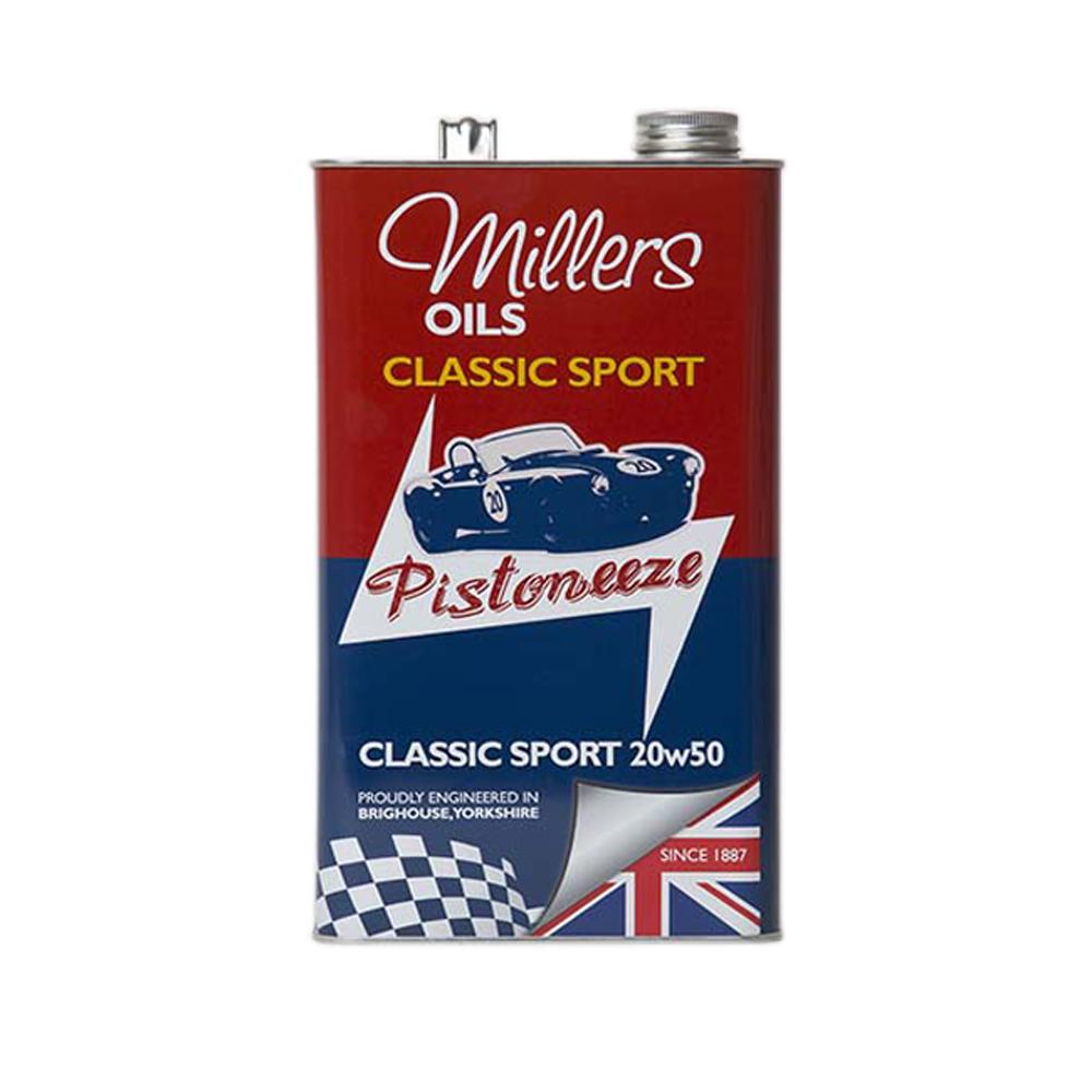Millers Classic Sport 20W50 Semi Synthetic Oil (5 Litres)