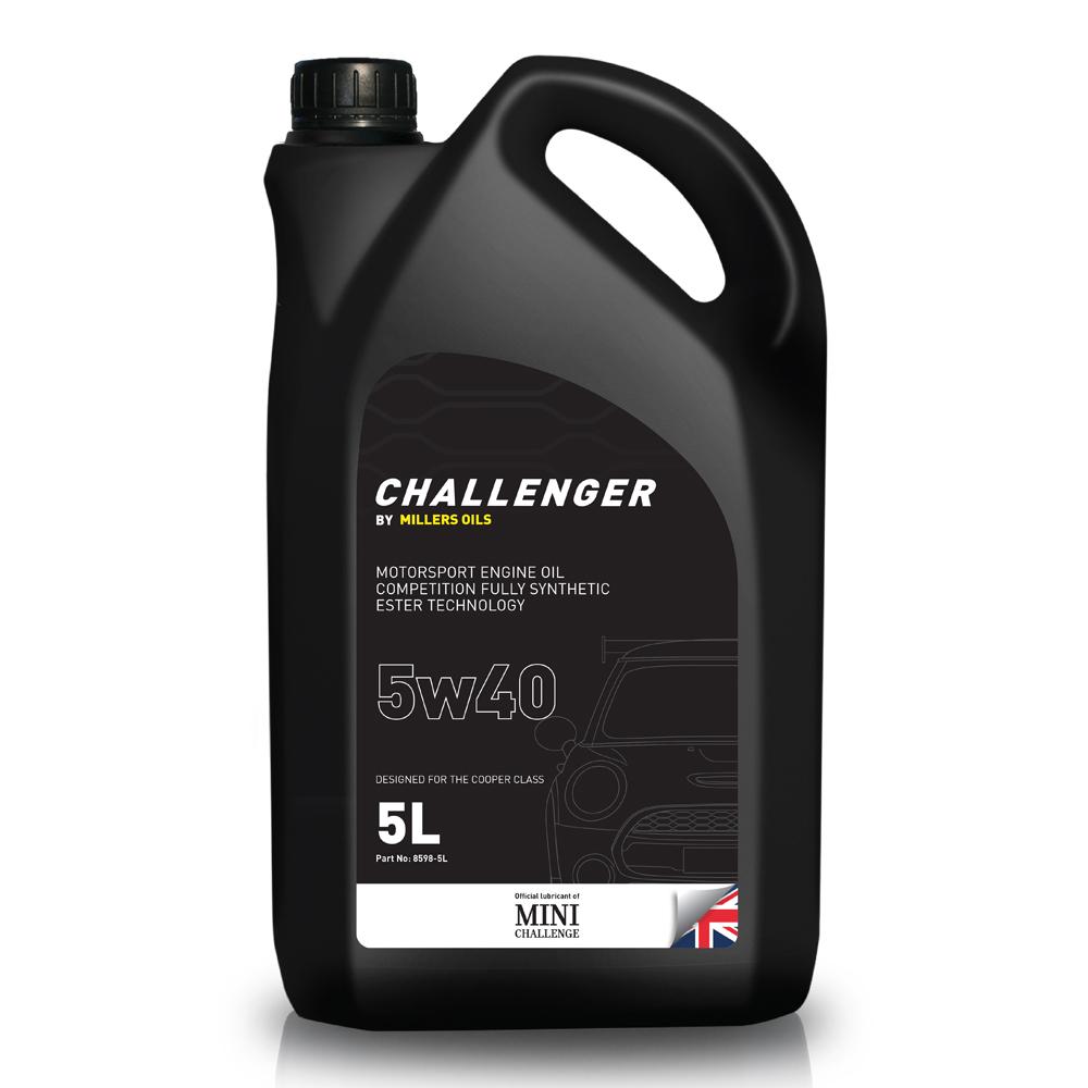 Millers Challenger 5W40 Fully Synthetic Engine Oil (5 Litre)