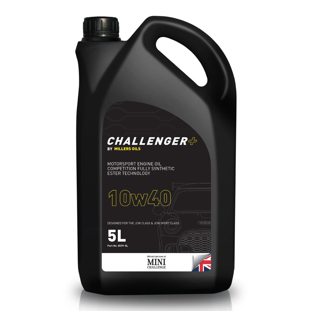 Millers Challenger+ 10W40 Fully Synthetic Engine Oil (5 Litre)