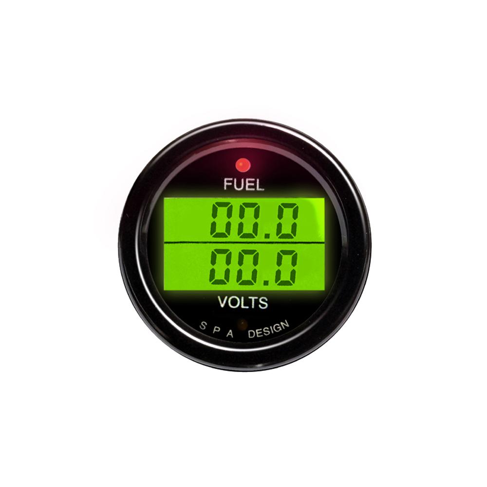 SPA Fuel Level / Volts Dual Gauge