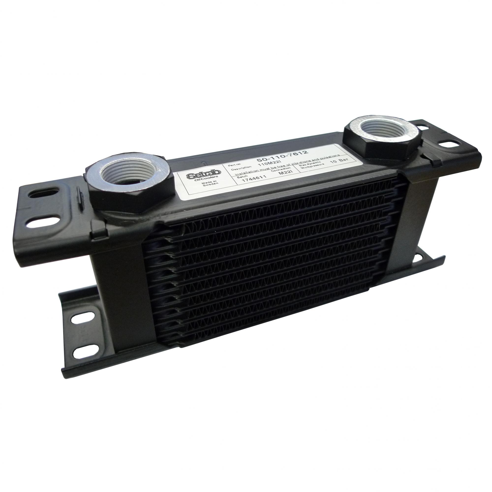 Setrab Oil Cooler 210mm 16 Row M22 Female