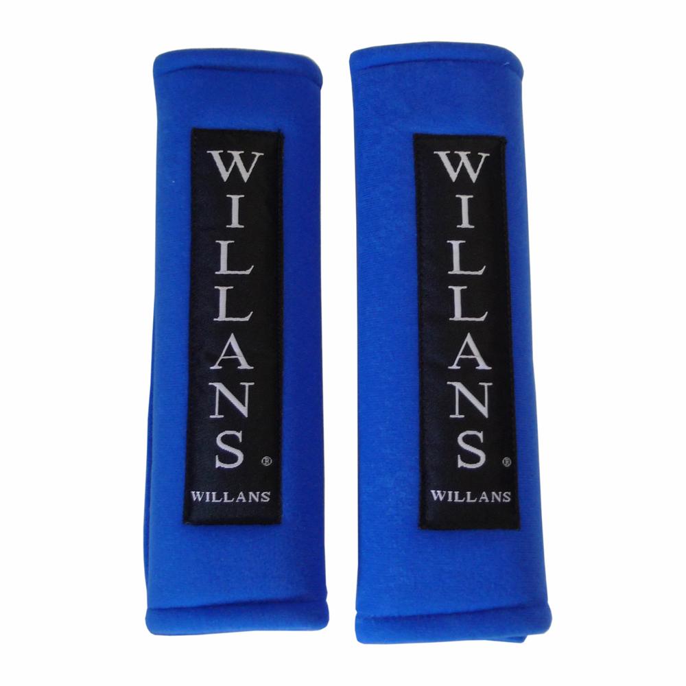 Willans Shoulder Pads for 2 Inch Harness in Blue