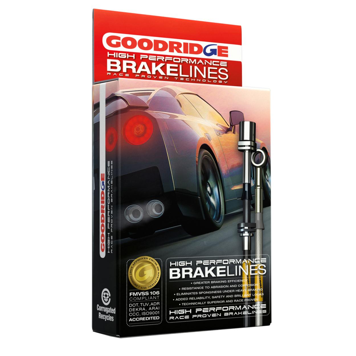 Goodridge Brake Line Kit - Audi 90 S2 (2.3) Quattro