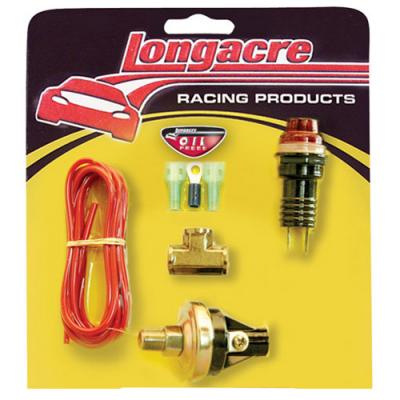 Longacre Gagelite Adjustable Low Oil Pressure Warning Kit