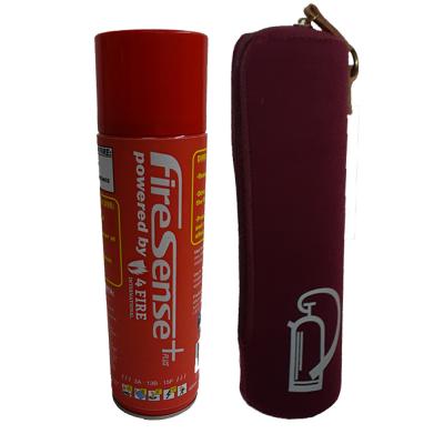 SPA FireSense+ 400ml Aerosol Canister Hand Held Fire Extinguisher with Pouch