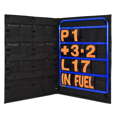 BG Racing Blue Pit Board Kit - Standard Size