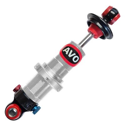 AVO Double Adjustable Damper Aluminium Body with Bonded Bush Mount for 2.25 Inch Springs