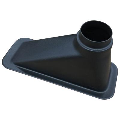 255mm X 80mm Rectangle Offset Air Duct