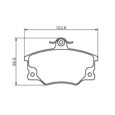 Mintex Racing Brake Pads MDB1240-M1144 For Alfa/Fiat/Lancia