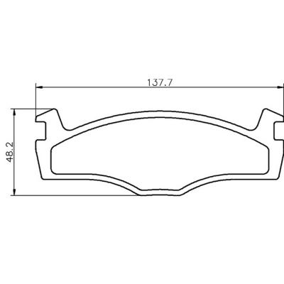 Mintex Racing Brake Pads MDB1266-M1144 For Seat/Volkswagen