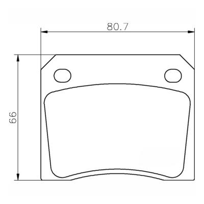 Mintex Racing Brake Pads MGB521-M1144 For Aston Martin/Jaguar/Daimler Rears