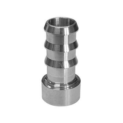 Weld On Alloy Barbed Fitting 6063 Billet Alloy