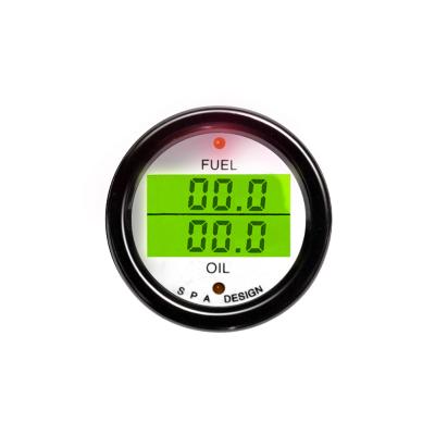 SPA Fuel Pressure / Oil Temperature Dual Gauge