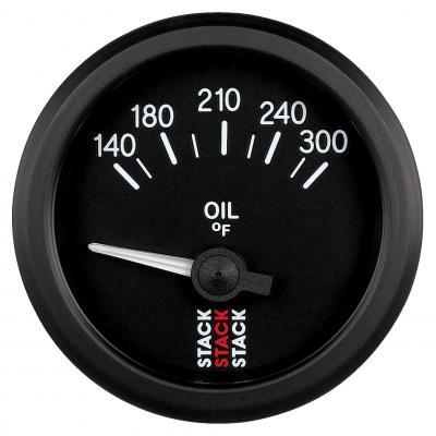 Stack Electric Oil Temperature Gauge 140-300 Degrees F