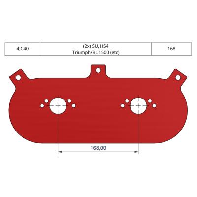 ITG Base Plate for 1500 MG  Midget HS4