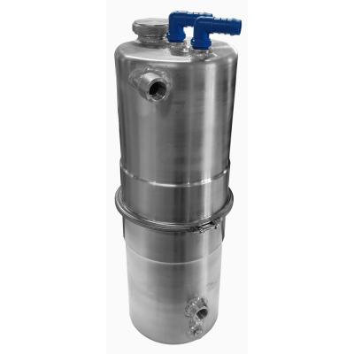 Dry Sump Tank Easy Clean 6 1/2 Inch Diameter Tall Version