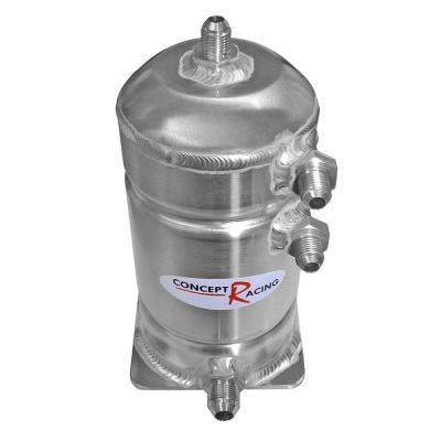 Universal Fuel Swirl Pot 1.5 Litre with JIC Threads (Base Mount)